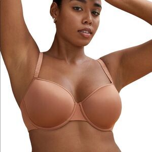 Thirdlove 24/7 Classic t shirt bra size 32 B and 1/2 mocha